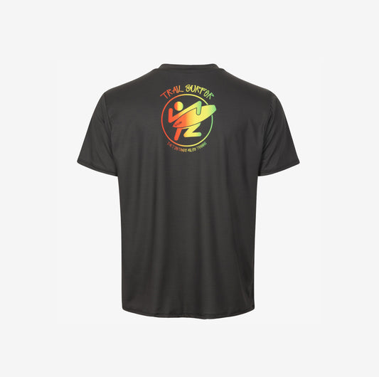 TRAIL MACHINE TEE IN NOIR