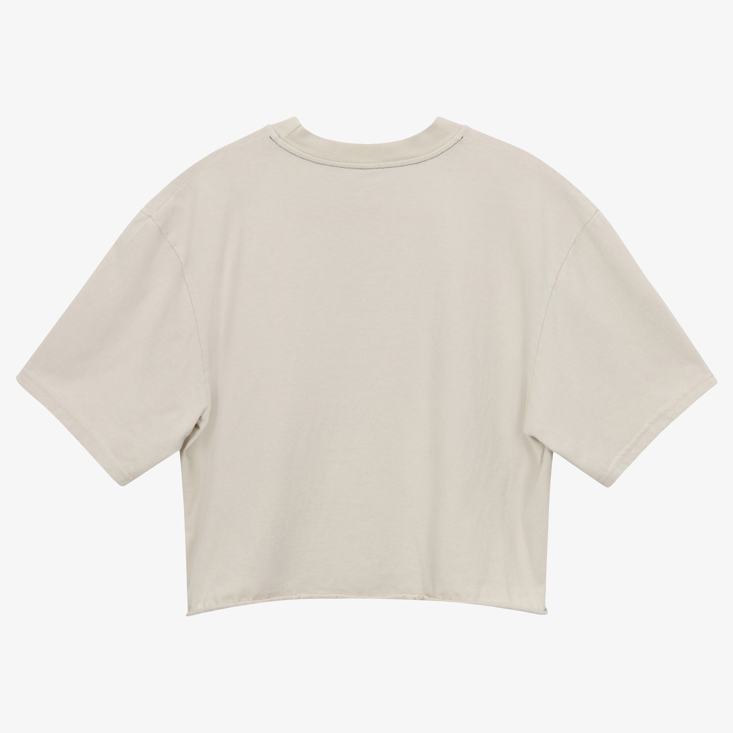 SAURI SHORTENED ARCHIVE MARATHON TEE IN BAMBOO