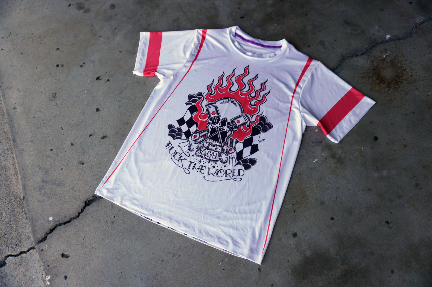 POWER'D TECH TEE IN SNOWDEN