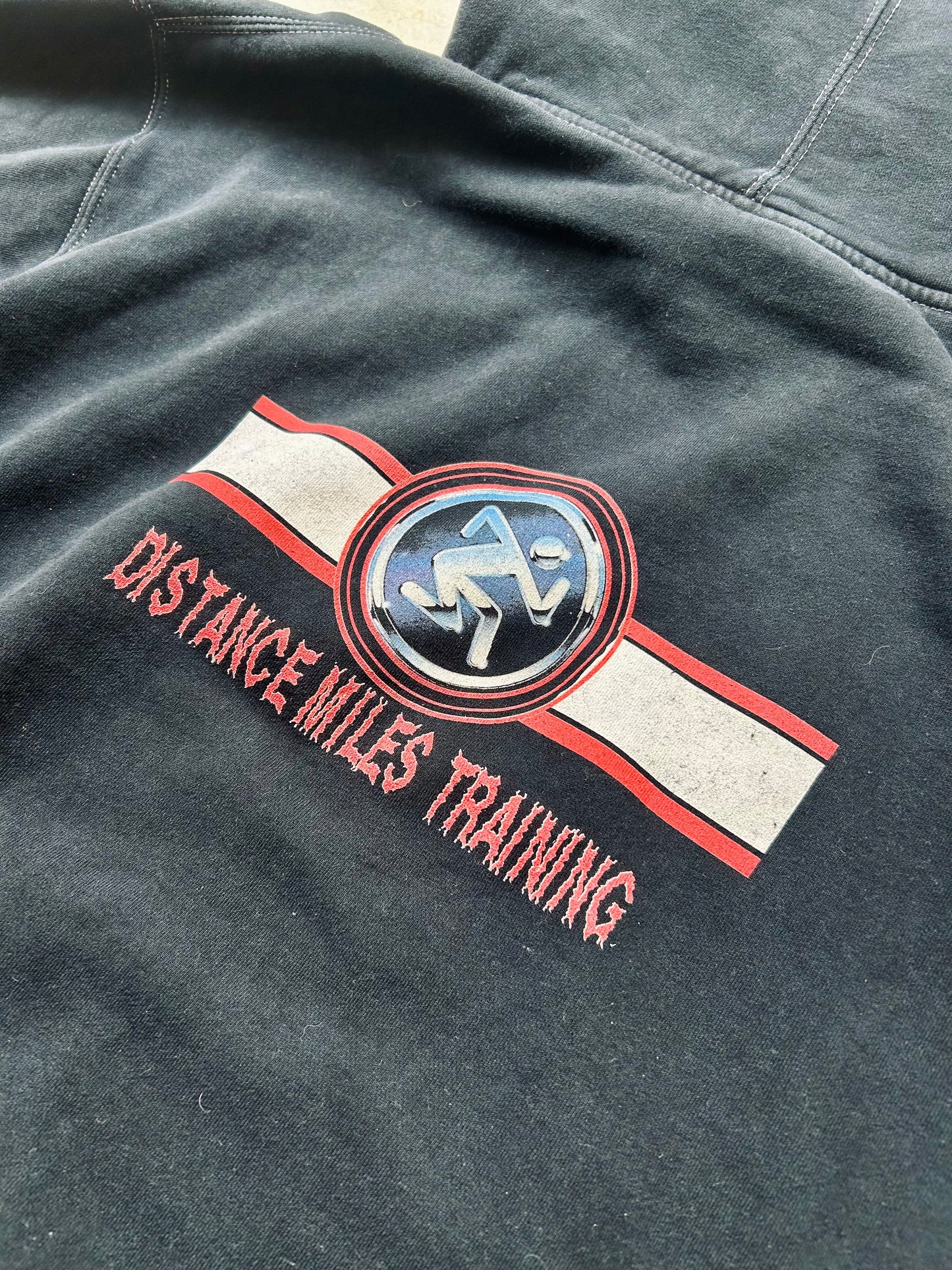 SAURI D.M.T. HOODY IN STONE WASH BLACK