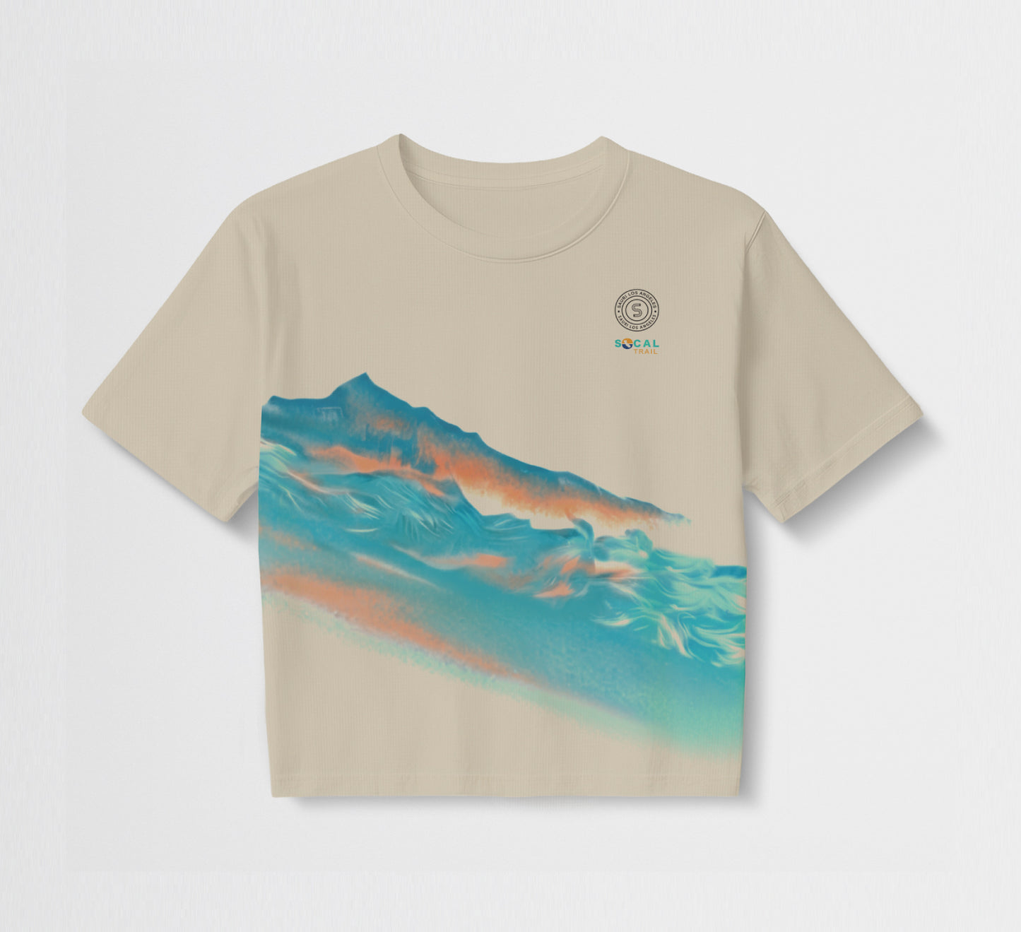 WMNS RUN IT TEE X SO CAL RACE IN BAMBOO