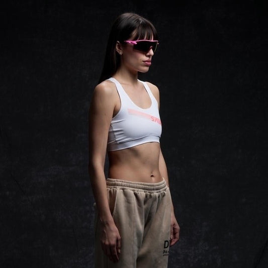 JONES SPORTS BRA IN WHITE