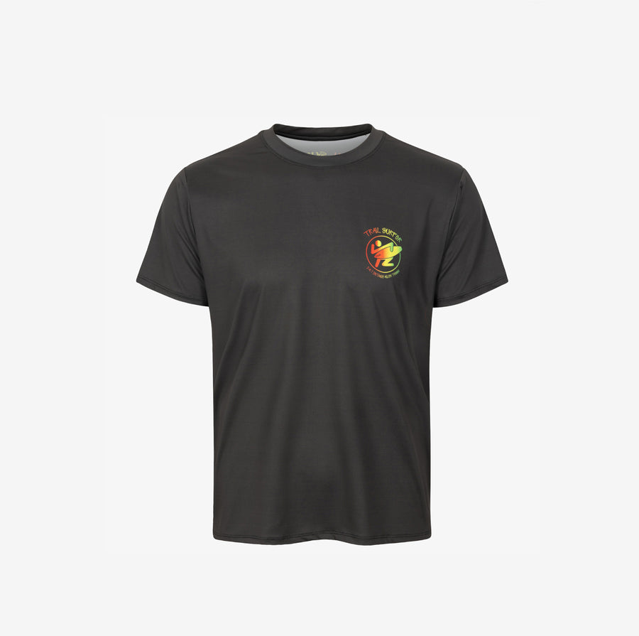 TRAIL MACHINE TEE IN NOIR