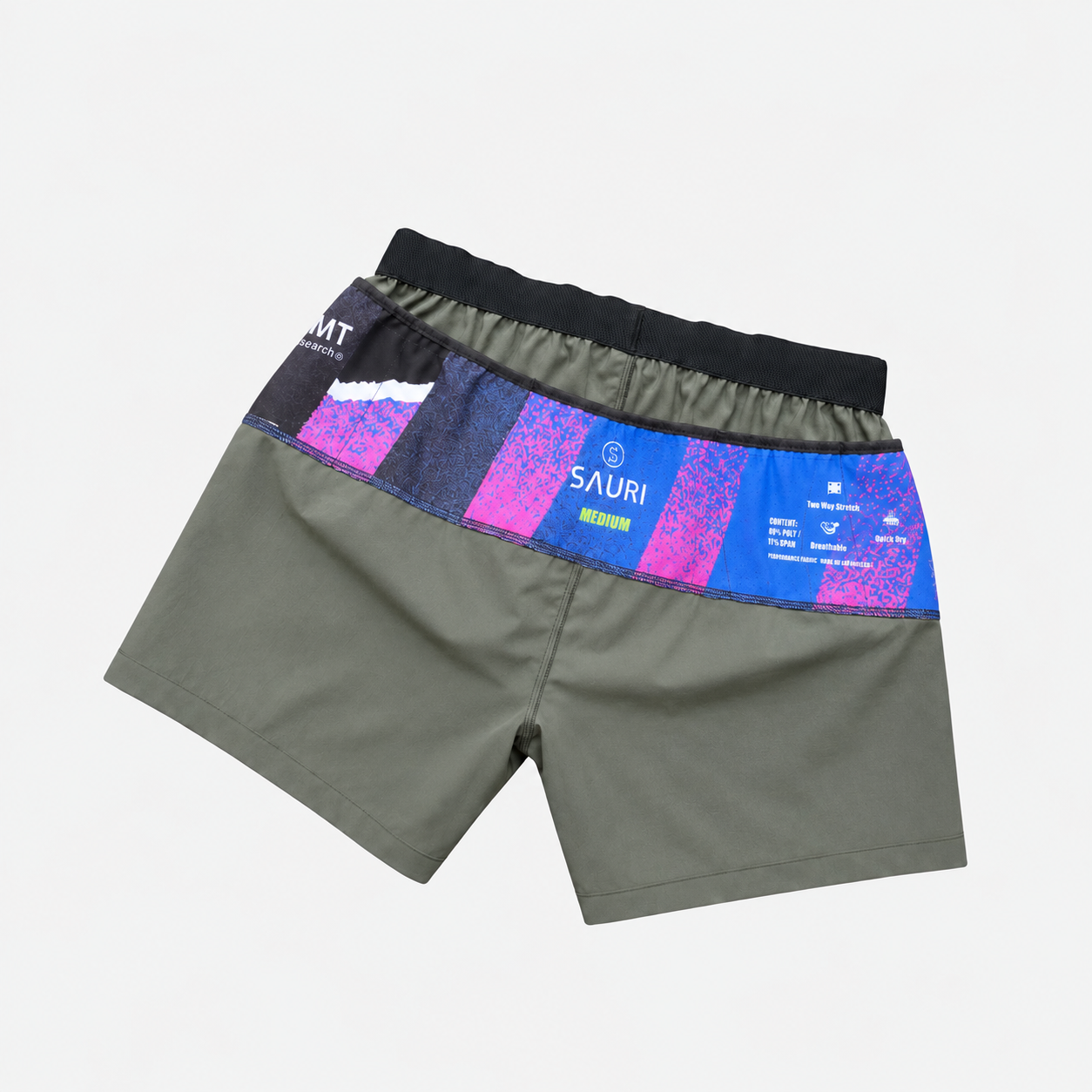 DURAN SHORT IN OLIVO 5 1/2" INSEAM