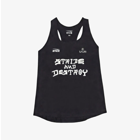 ELITE DISTANCE SINGLET IN NOIR