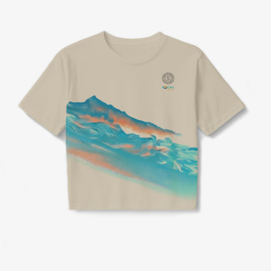 WMNS TRAIL MACHINE TEE X SO CAL TRAIL IN BAMBOO