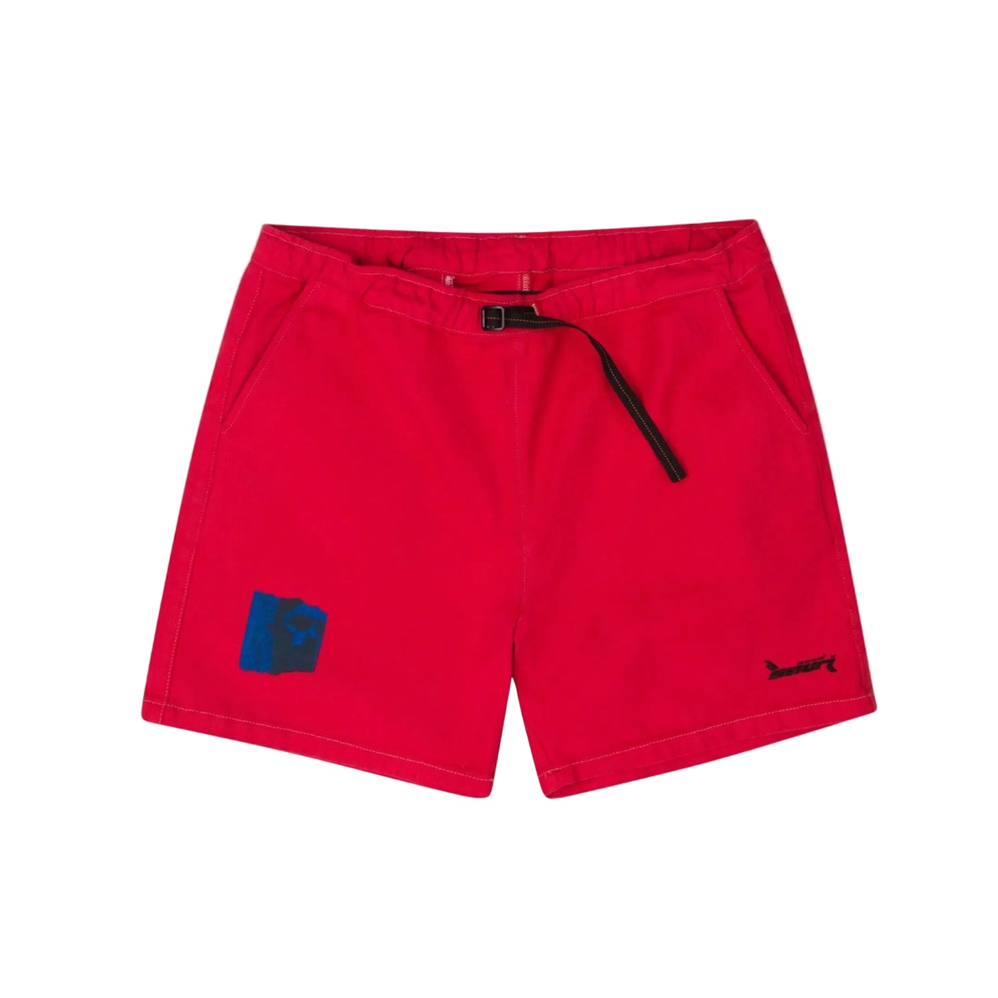 STADIUM SHORT IN CHERRY