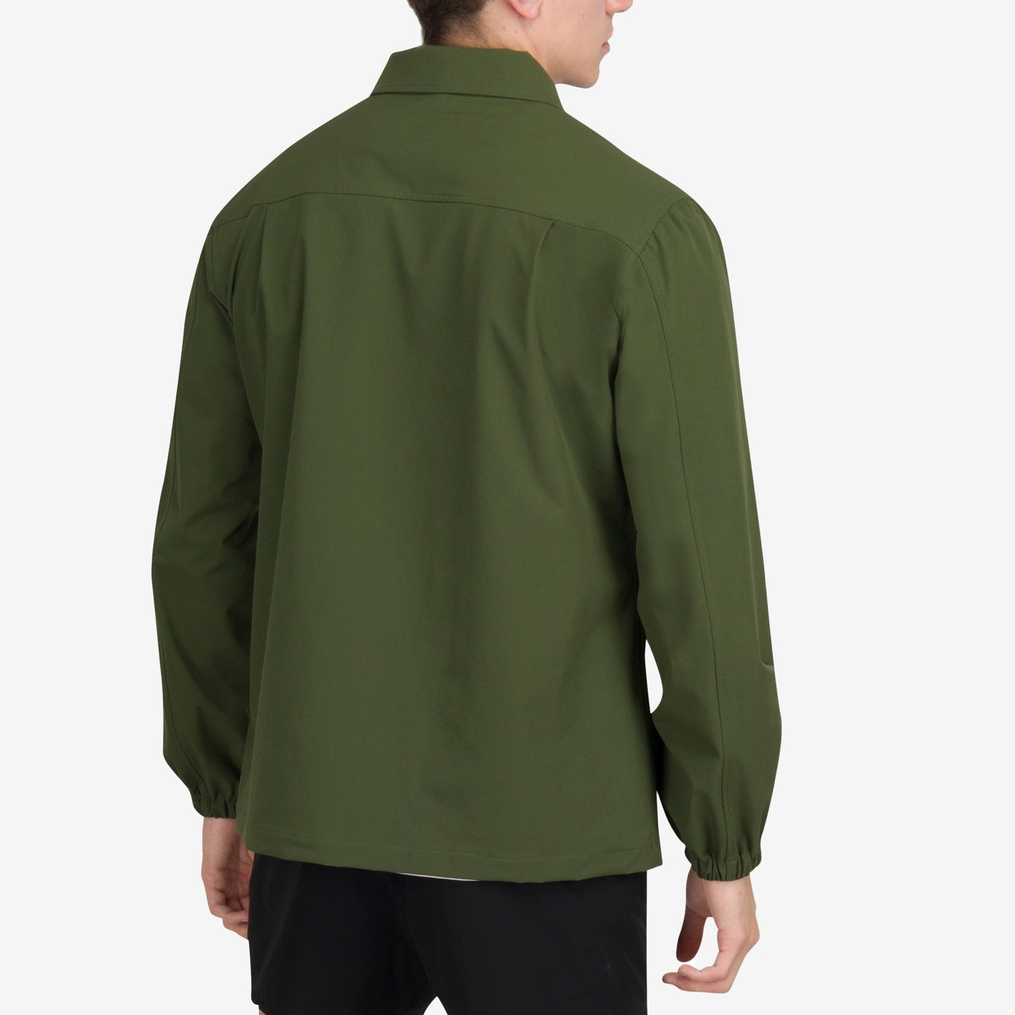 SAURI IM NOT A COACH JACKET IN A FORREST GREEN